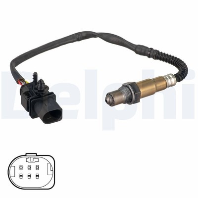 Lambdasonde Lamdasonde für Volvo C30 C70 2006 - 2018 Vorne Delphi Es21115-12B1