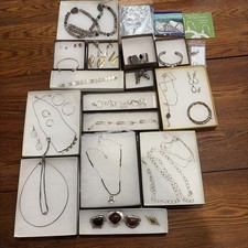 HUGE Sterling Silver Jewelry Lot ALL SILPADA Necklace Earrings Bracelets plus