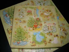 Vintage 1977 Springbok 550 pc Puzzle Christmas Comes to Town COMPLETE