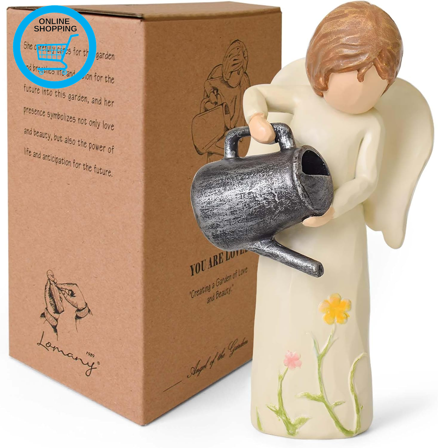 Gardening Gifts for Women, Garden Gifts for Women, Angel Ornament for Gardener,