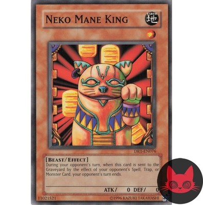 Yugioh Neko Mähnenkönig DR1-DE076 Common NM