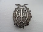 Very Rare WW2 Air Transport Auxiliary ATA Numbered Pilot    Enamel Badge