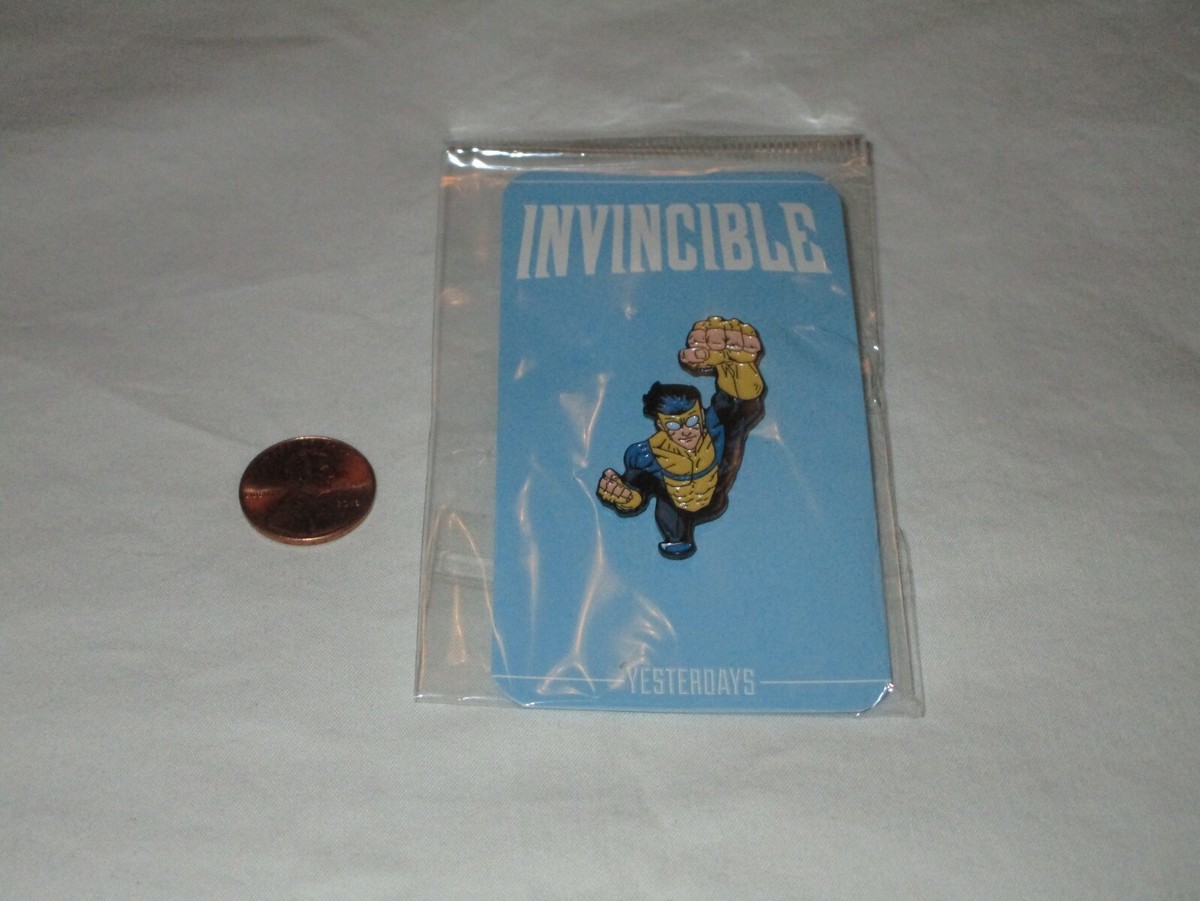 Yesterdays Skybound Invincible Flying Big Fist Pin Enamel | eBay