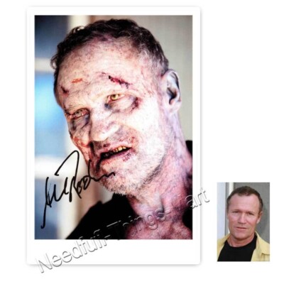 Michael Rooker alias Merle Dixon aus The Walking Dead - Autogrammfotokarte 
