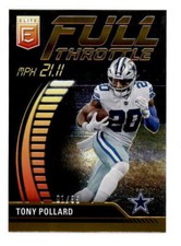 TONY POLLARD 2023 DONRUSS ELITE #FT-TP FULL THROTTLE ORANGE #01/99 BD6862