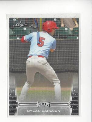 2020 Leaf Draft #7 Dylan Carlson Cardinals
