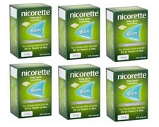 Nicorette Chewing Gum 2mg Original - 105 Pieces PACK OF 6 Expiry 2027