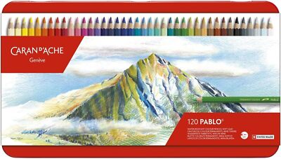 CARAN D'ACHE Buntstifte PABLO 120er Metalletui