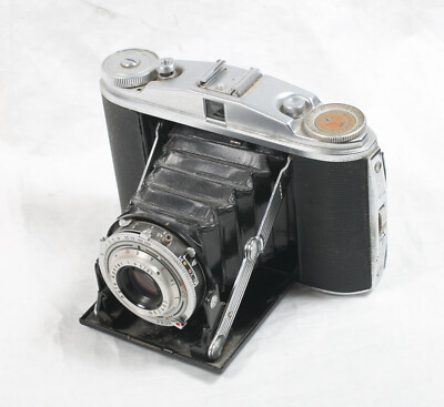 Agfa Isolette II Medium Format 6x6 Film Camera Apotar 85mm 4.5