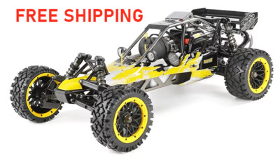 Rovan 360 Long Body 1/5 Scale 36cc Gasoline Ready to Run RC Baja Buggy Yellow 45