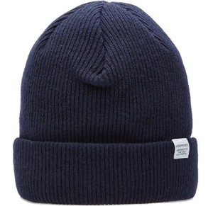 norse projects beanie navy