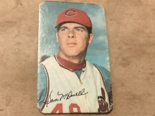 1970 Topps Super Baseball Sam McDowell #10 - EX - No Creases