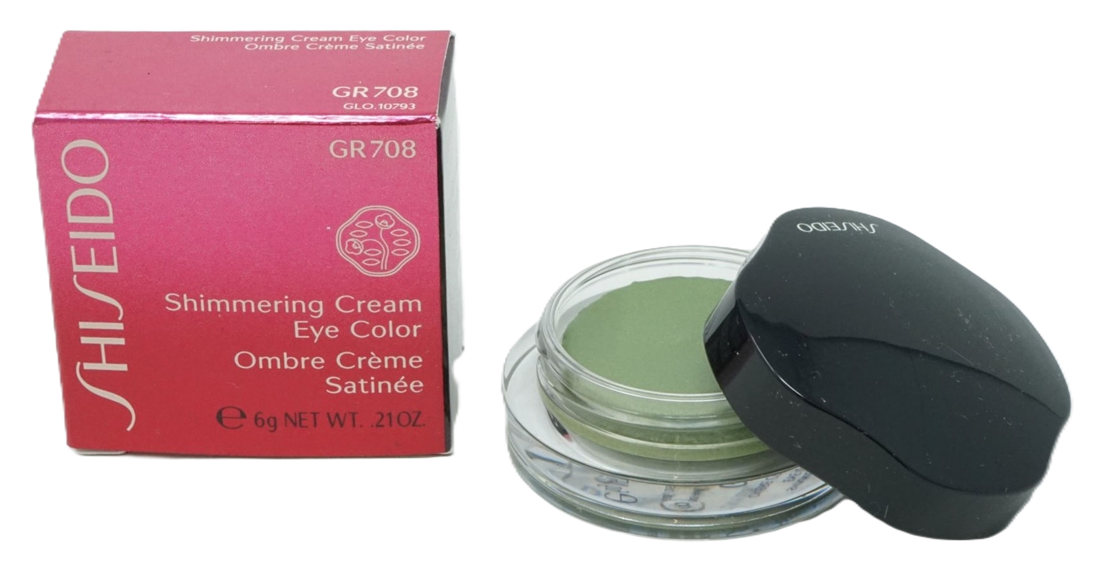 SHISEIDO Lidschatten Мерцающий крем для век ombre 6g GR708 ,6 г
