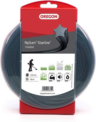 OREGON NYLIUM STARLINE Schneidlinie 3mm x 60 Meter starke Abschneiderlinie 104884E