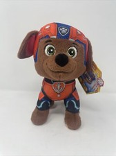 New Nickelodeon Paw Patrol Exclusive The Movie 8" Plush ZUMA Stuffed Toy