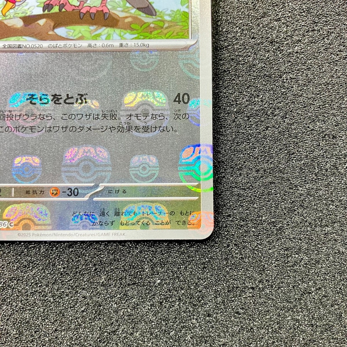 臨床の玉手箱 保存修復編　裁断済み Tranquill (Master Ball Reverse Holo) C 074/086 SV11B Black