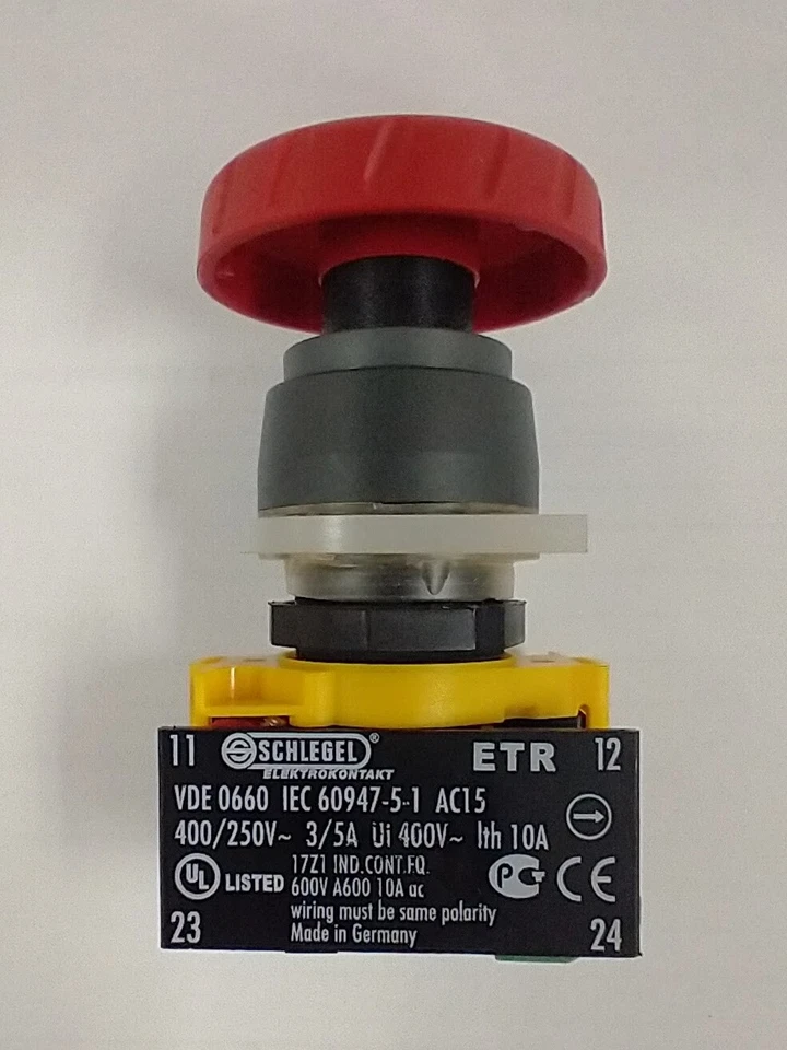 MAGNETEK SBPU-SMMH MUSHROOM HEAD LOCKING BUTTON ASSEMBLY - Image 2 of 4