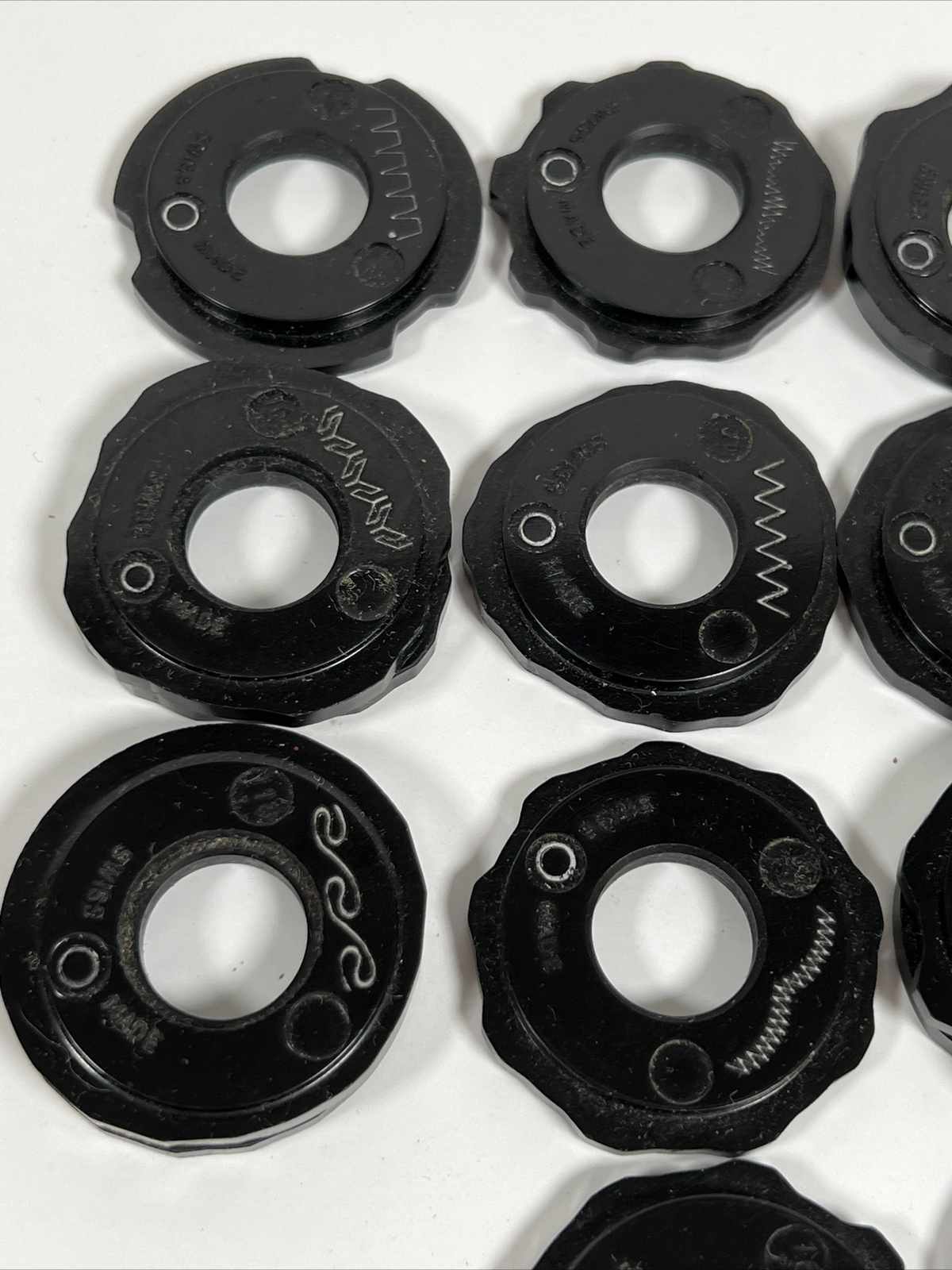 Lot Vtg Elna SUPERMATIC Sewing Machine AccessoriesCamsBobbinsFeet