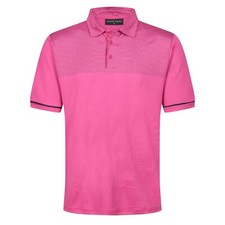 Image of New Mens Polo Shirt Short Sleeve Regular Fit Lightweight Breathable Stretch Top