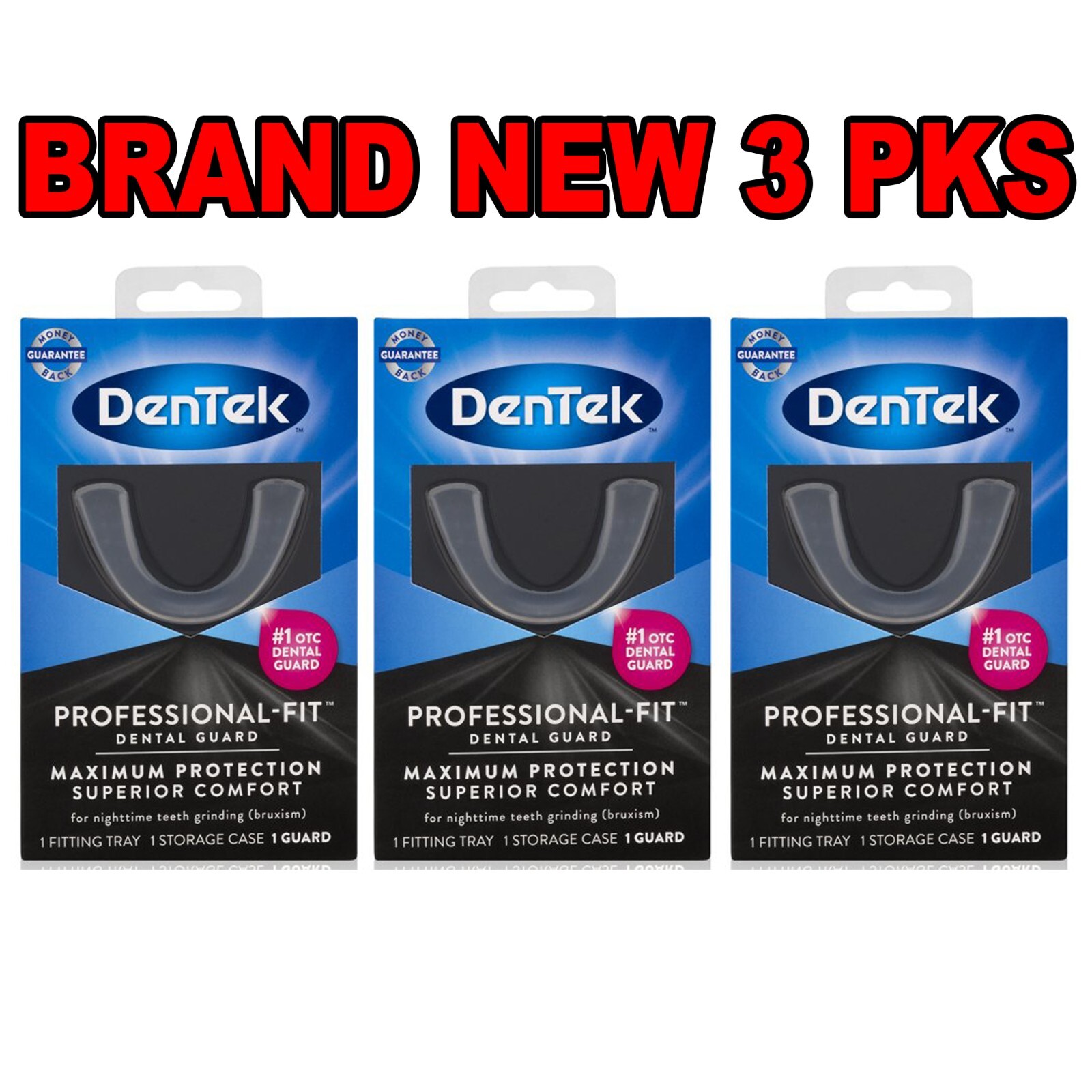 DenTek ProfessionalFit Dental Guard Max Protection for Teeth Grinding