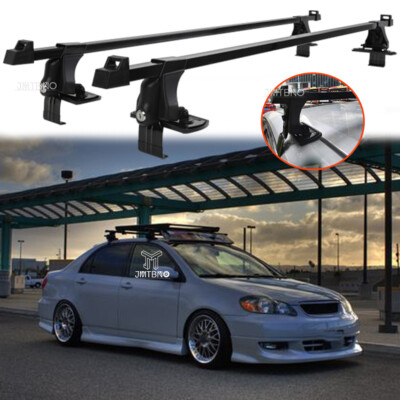 54'' For Toyota Corolla Sedan Car Roof Rack Cross Bar Luggage Cargo Kayak Carrier