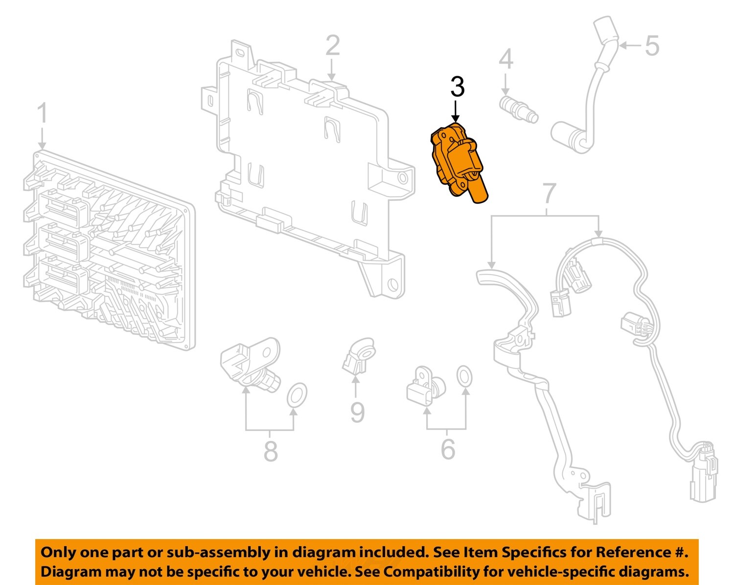 GM OEM 14-23 Camaro Electrical Ignition System-Ignition Coil 