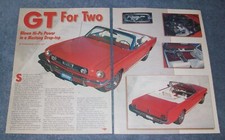 1965 Rangoon Red Mustang Convertible K-code Gt For Two Supercharged 1965 Rangoon Red Mustang Convertible K-code Gt For Two Supercharged