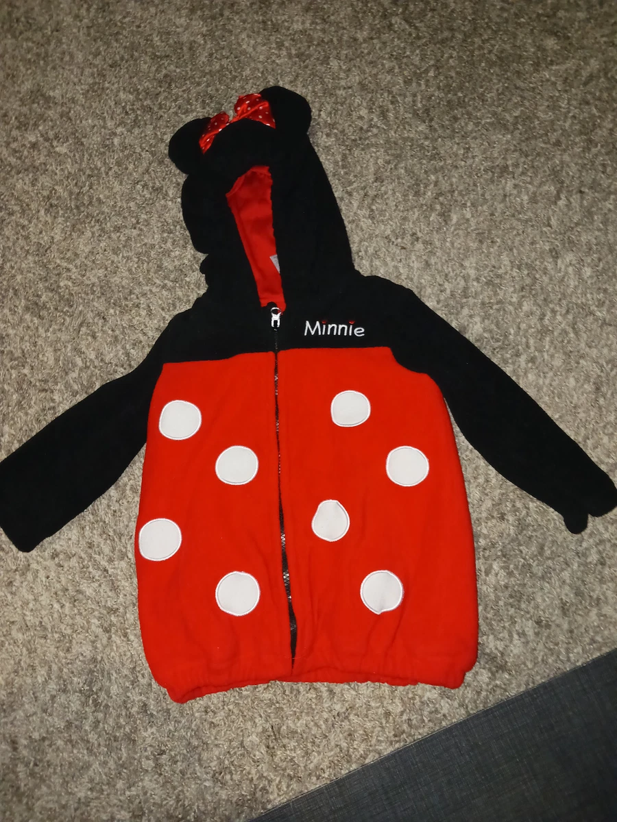 Minnie mouse top jacket with ears