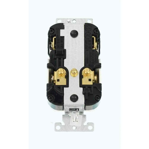 Leviton 20 Amp LevLok Modular Wiring Device SmartlockPro Grade GFCI Outlet,White - Picture 4 of 6