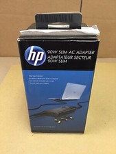 NEW Sealed Genuine HP 90W Slim AC Adapter H6Y83AA/ABA w/ 3 Interchangeable Tips