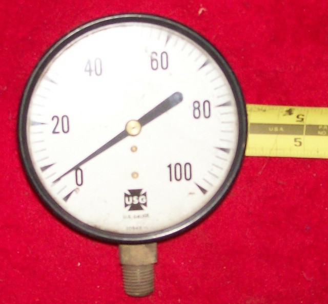 VINTAGE AIR PRESSURE GAUGE eBay
