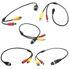 4 Pin Aviation Head to RCA DC Male/Female CCTV Security Camera AV Adapter Cable