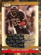Troy Williamson 2005 SAGE Hit Gold Auto Autograph 16/250 South Carolina