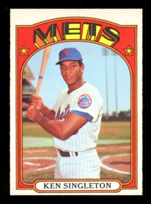 1972 TOPPS OPC O PEE CHEE MLB BASEBALL #425 Ken Singleton EX+ New York Mets Card