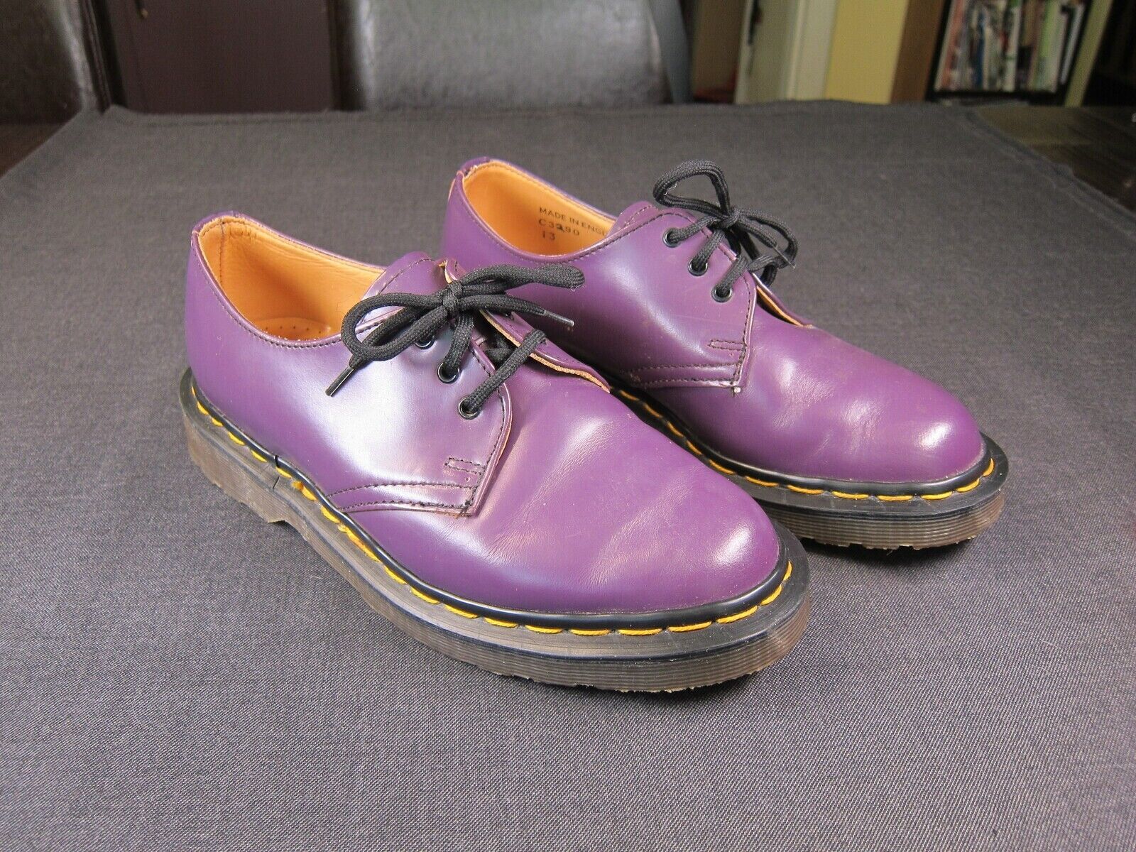 Wow! Vintage made in England purple Doc Martens s… - image 1