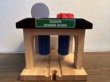 2001 Thomas And Friends Wooden Railway Sodor Engine Wash