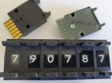 Durant BCD Pushbutton Switch 28V DC 100 mA 1-7 digit