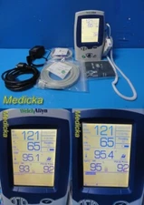 Welch Allyn Spot Vital Signs LXI Monitor 45NT0, New Leads, AC Adapter ~ 30085