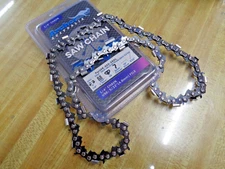 10" GREENWORKS CHAINSAW CHAIN 1/4"PITCH .050 GAUGE 58 DRIVES GREENWORKS POLE SAW