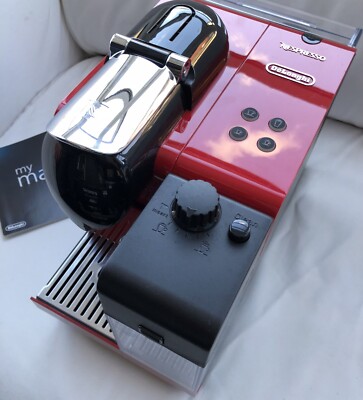 DeLonghi Nespresso Kapselmaschine Lattissima+ EN520R Passion Red rot + Händler +