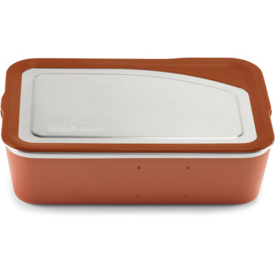 Klean Kanteen Rise Lunch Box – Edelstahl Brotdose, Auslaufsicher, 592 Ml, Farbe Autumn Glaze, Kunststofffrei