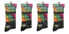 Mens Diabetic Socks Non Elastic Comfort Top Soft Cotton  12 Pairs Size UK 6 - 11