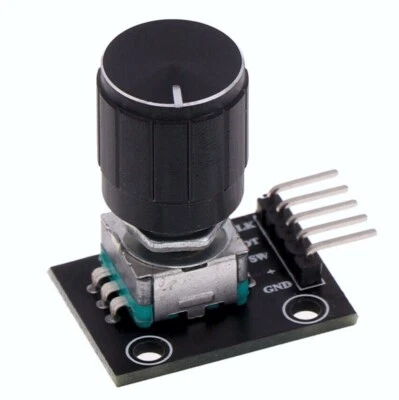 MARKENLOS Drehgeber Drehregler Rotary Encoder Modul KY-040 für Arduino, Joy-It, 1St.