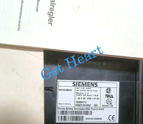 New SIEMENS RWF40.000A97 Universal Controller FedEx or DHL or UPS - Picture 2 of 5