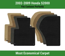 Lloyd Velourtex Front Row Carpet Mats for 2002-2009 Honda S2000 