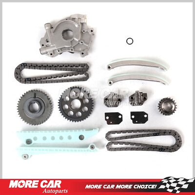 Timing Chain Kit Oil Pump for 97-00 Ford E150 F150 Expedition 4.6L SOHC WINDSOR