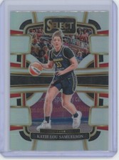 Katie Lou Samuelson Silver Prizm Concourse 2024 WNBA Select #81 Fever