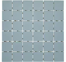 Daltile Restore Tide Blue 12" x 12" Matte Ceramic Mosaic Tile 10 sq. ft Case