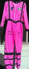 Women s Astronaut Costume Jumpsuit, Adult Space Costume for Halloween