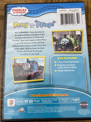 Thomas And Friends Percy Takes The Plunge DVD 884487101098| eBay